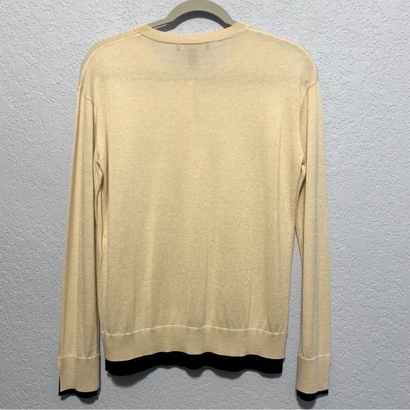 MaxMara Studio Silk Wool Blend Long Sleeve Lightweight Sweater Cardigan - Picture 5 of 5